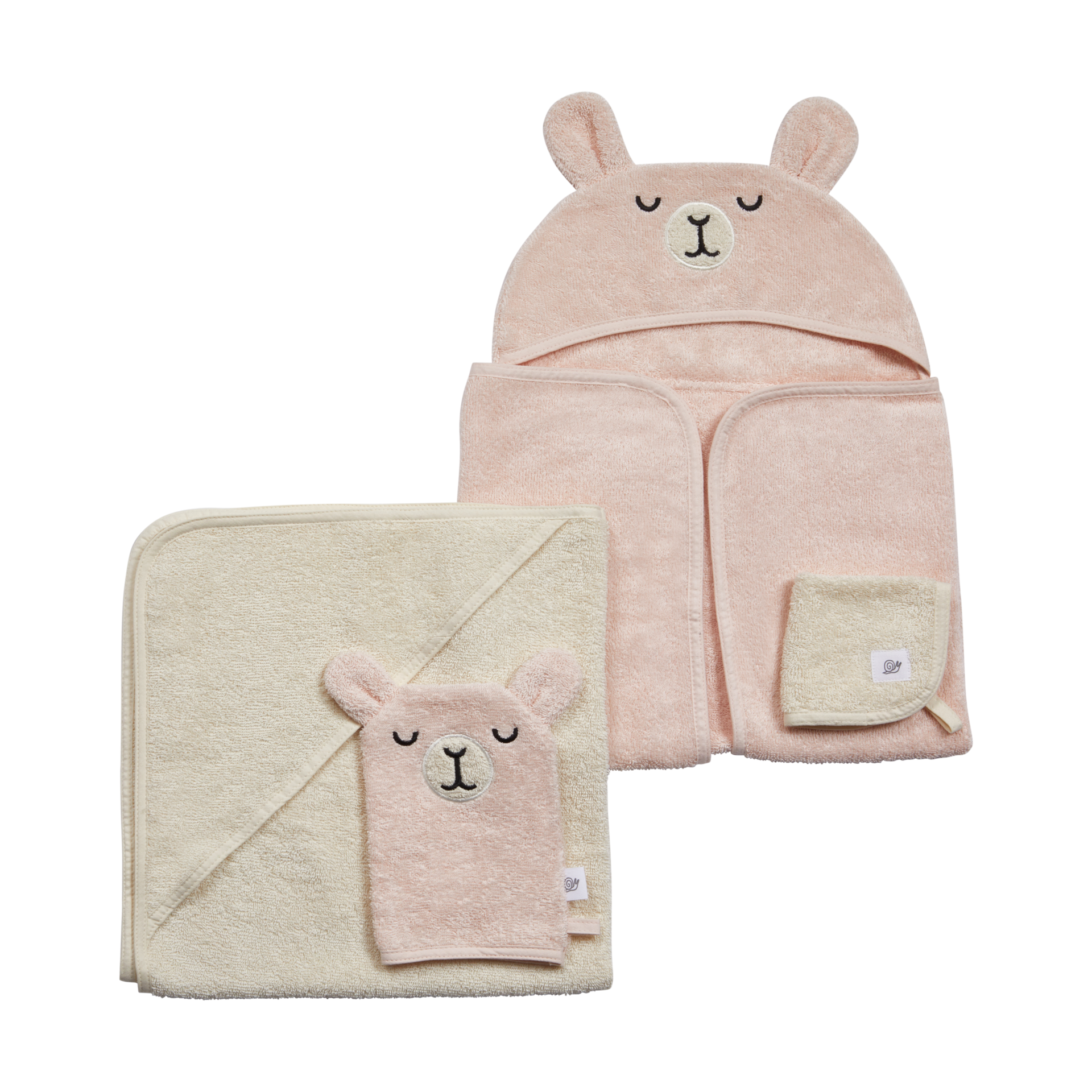 Tiny Kind Cozy Critter Organic Bath Time Set 4 Piece.