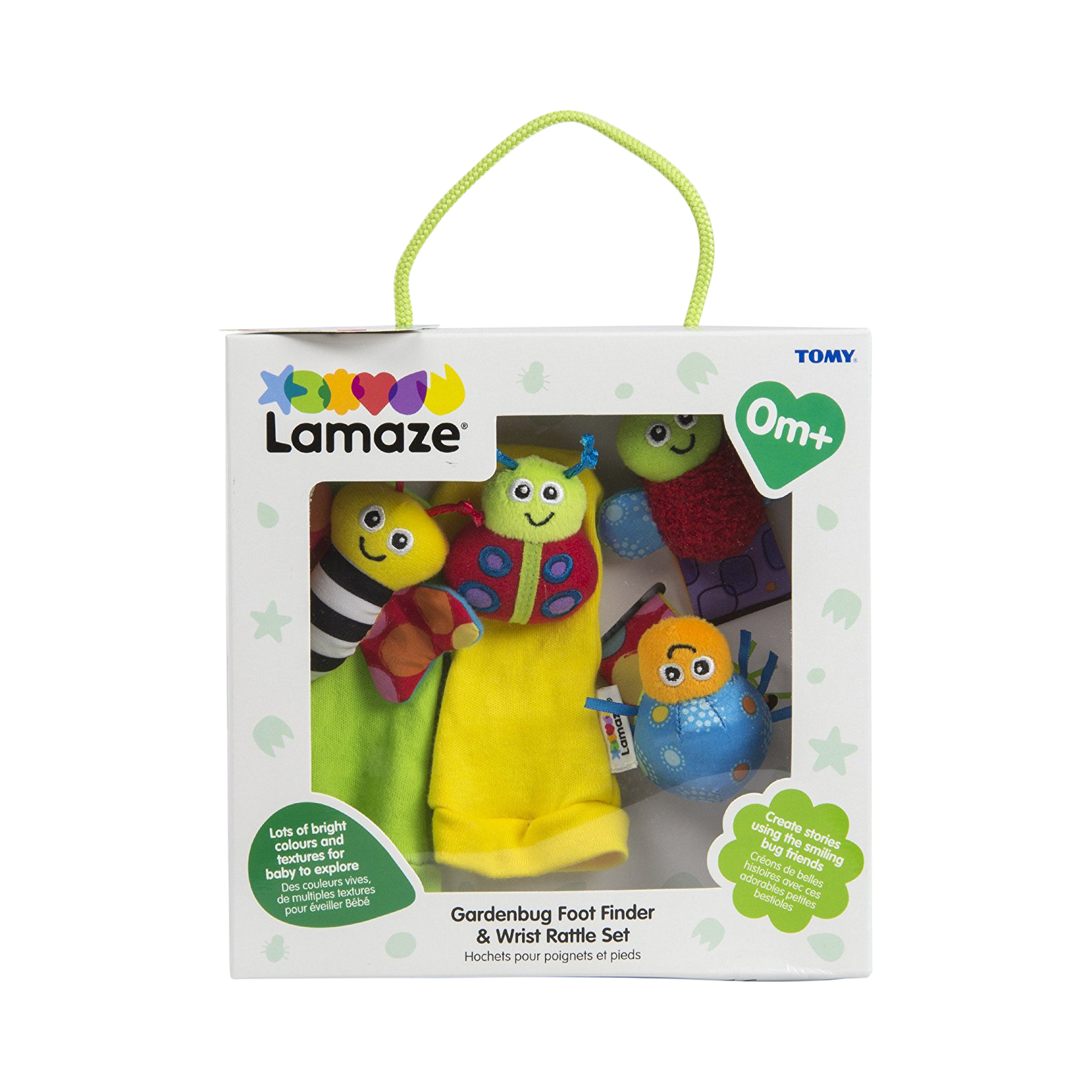 lamaze hand and foot rattles