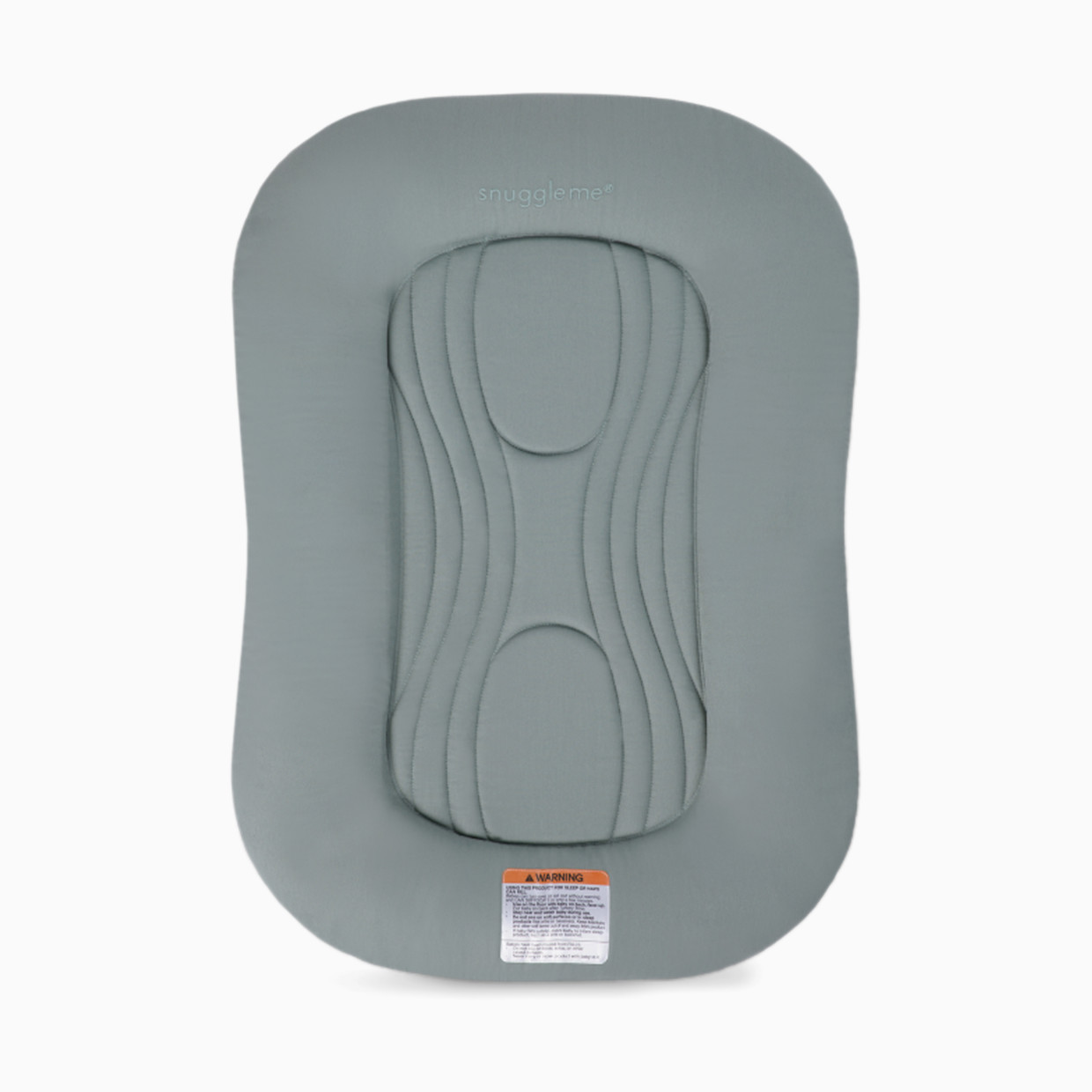 Snuggle Me Organic Lounger Wave - Slate.