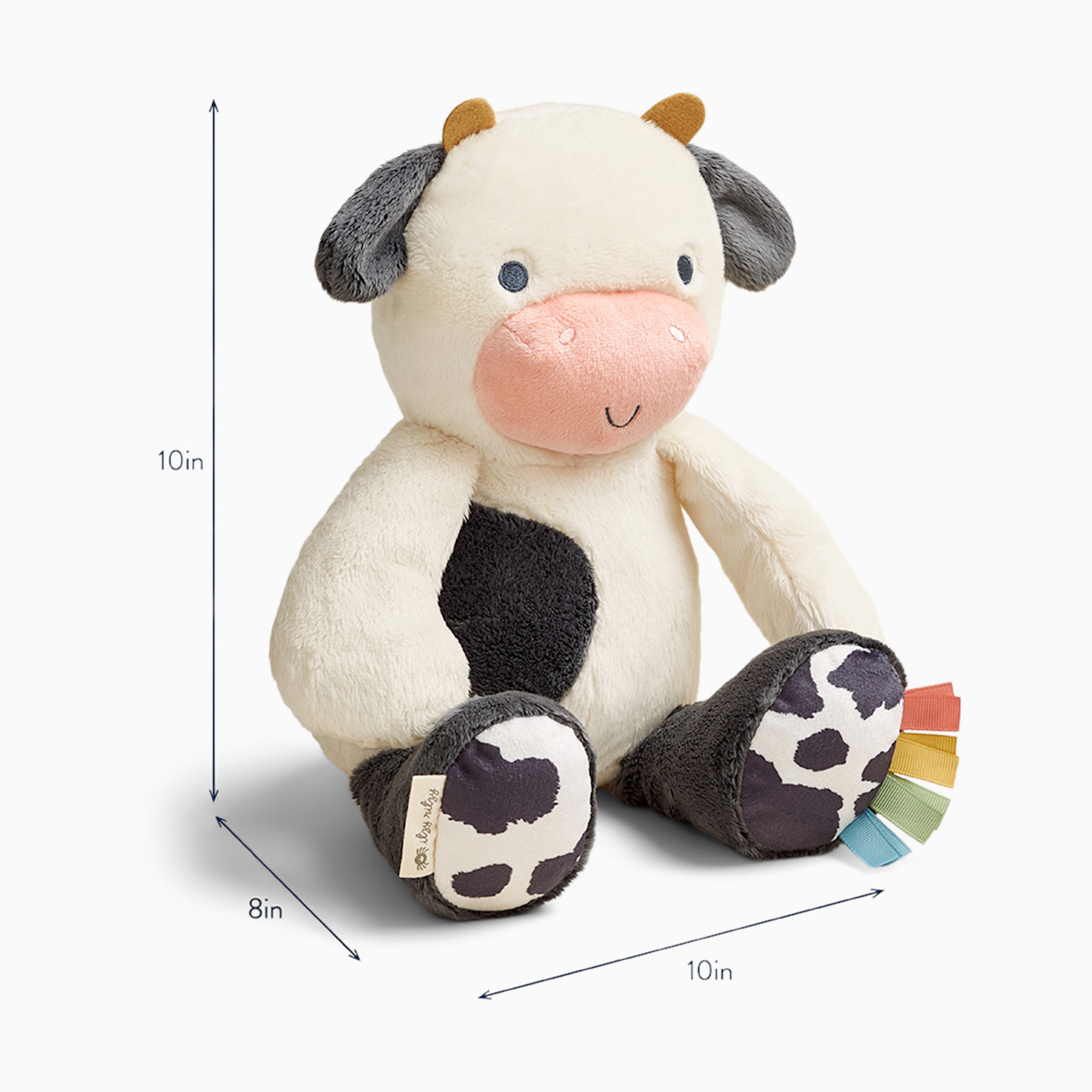 Itzy Ritzy Sweetie Snuggles Plush Toy - Carmen The Cow.