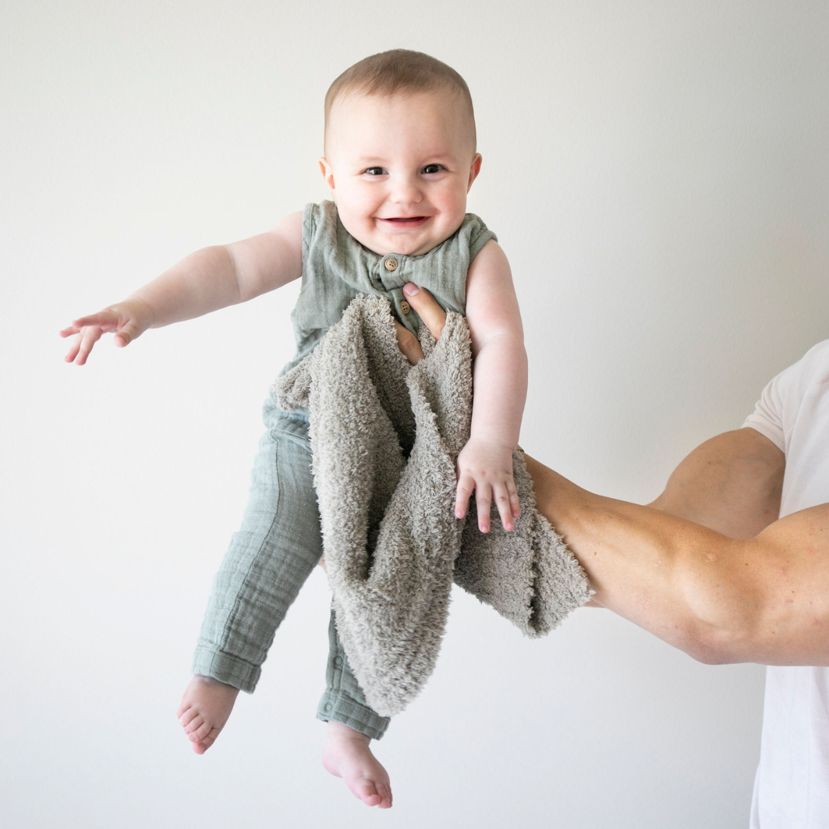 Saranoni Bamboni Mini Blanket Taupe Babylist Shop