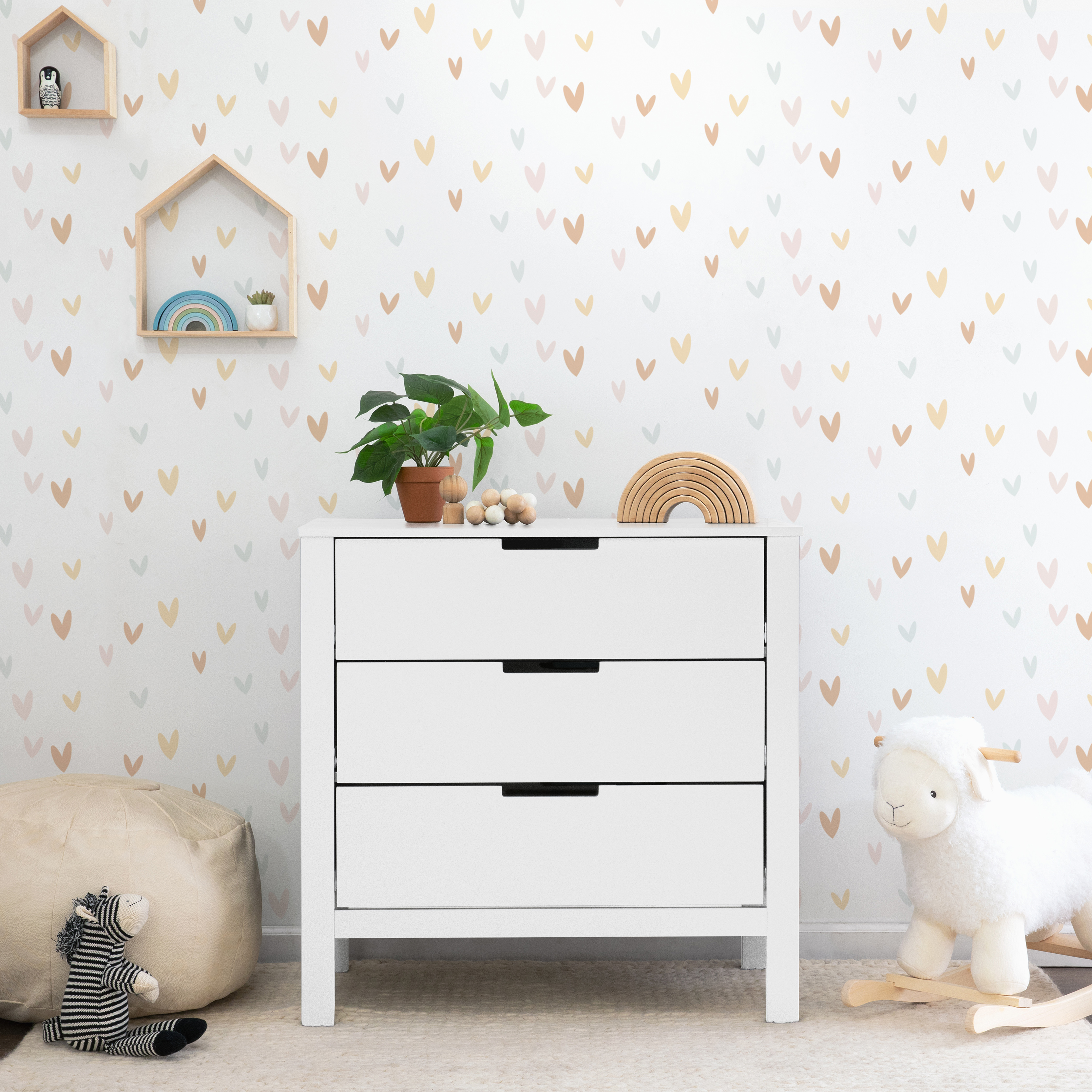 Carter's by daVinci Colby 3-Drawer Dresser - White.