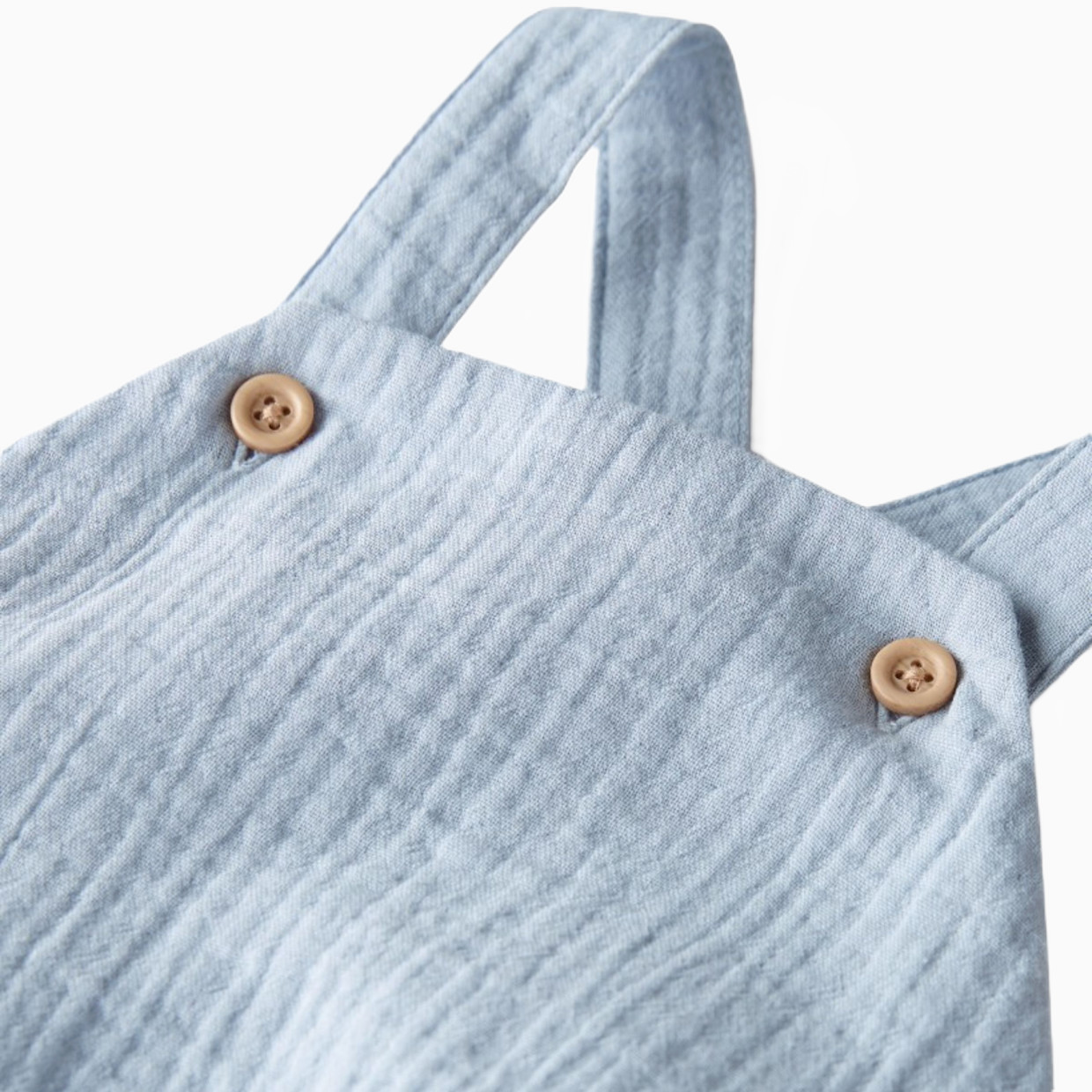 Carter's Little Planet Organic Cotton Gauze Bubble - Blue, 0-3 M.