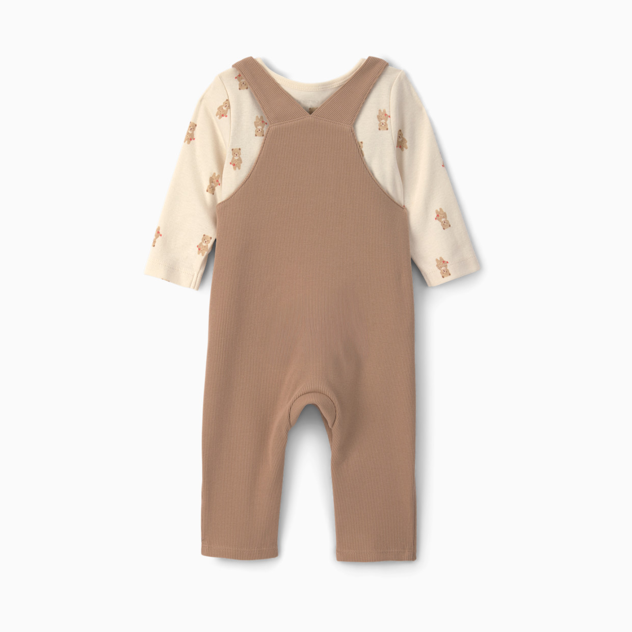 Carter's 2-Piece Overall Set - Brown Bear, 3M.