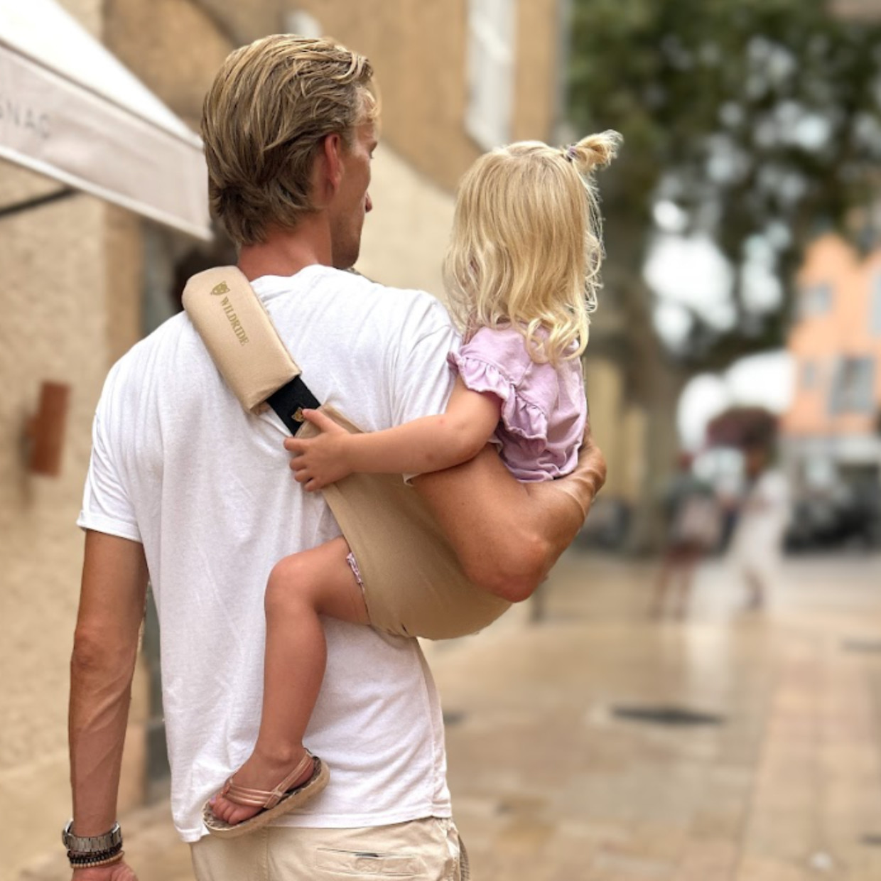 Wildride Toddler Carrier - Medium Beige.