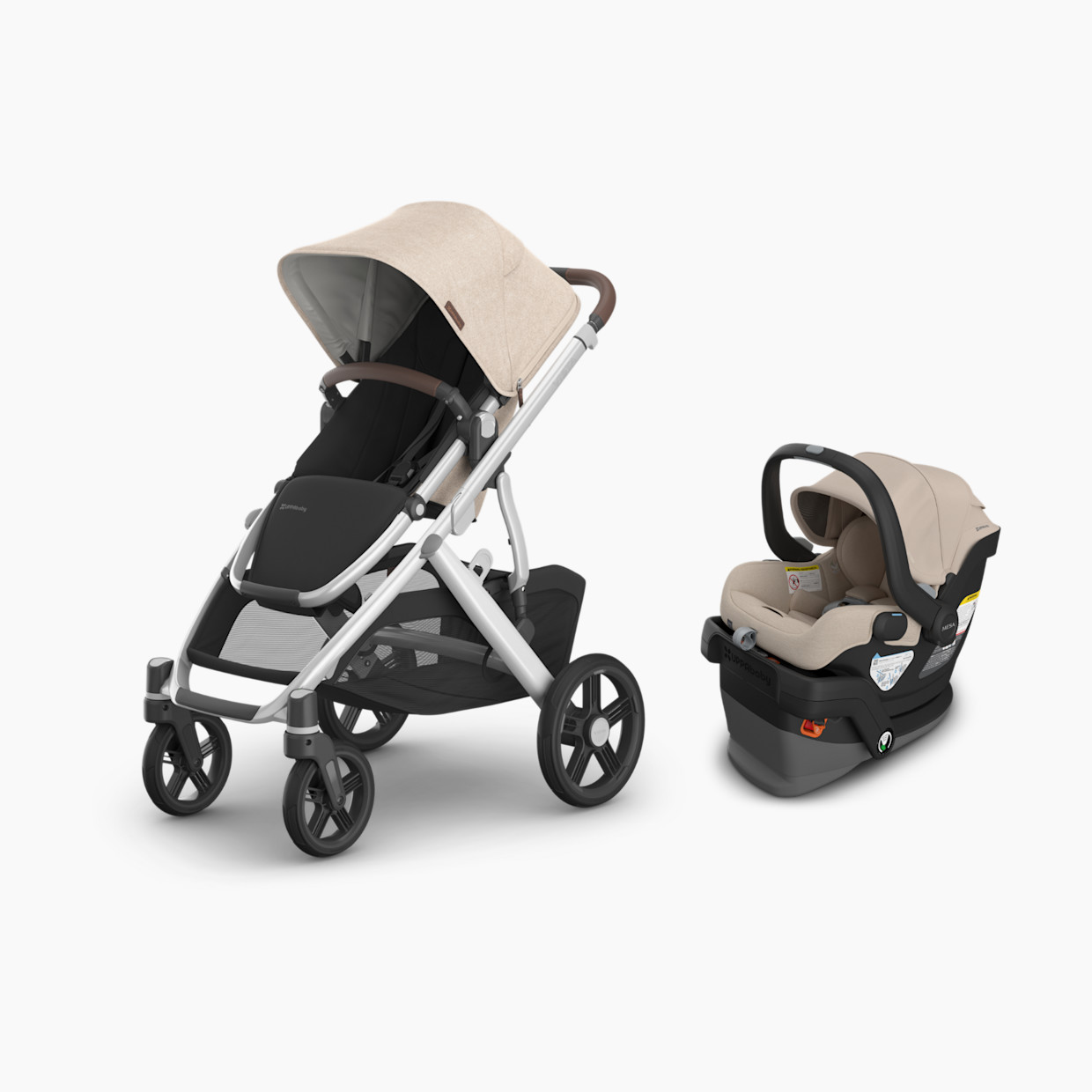 UPPAbaby Vista V3 Stroller & Mesa V3 Infant Car Seat Travel System - Declan.