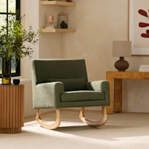 Thumbnail of Olive Boucle With Light Legs