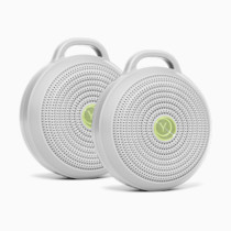 Amazon.com: Yogasleep Hushh Portable White Noise Machine for Baby, 3 Soothing, Natural Sounds with Volume Control, Compact for On-The-Go Use & Travel, USB Rechargeable, Baby-Safe Clip & Child Lock, Grey, 2 Count : Health & Household