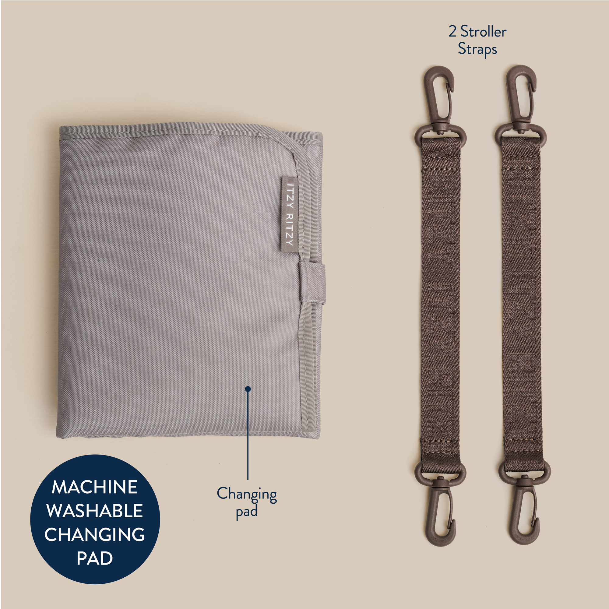 Itzy Ritzy Belong Utility Backpack Diaper Bag - Mocha.