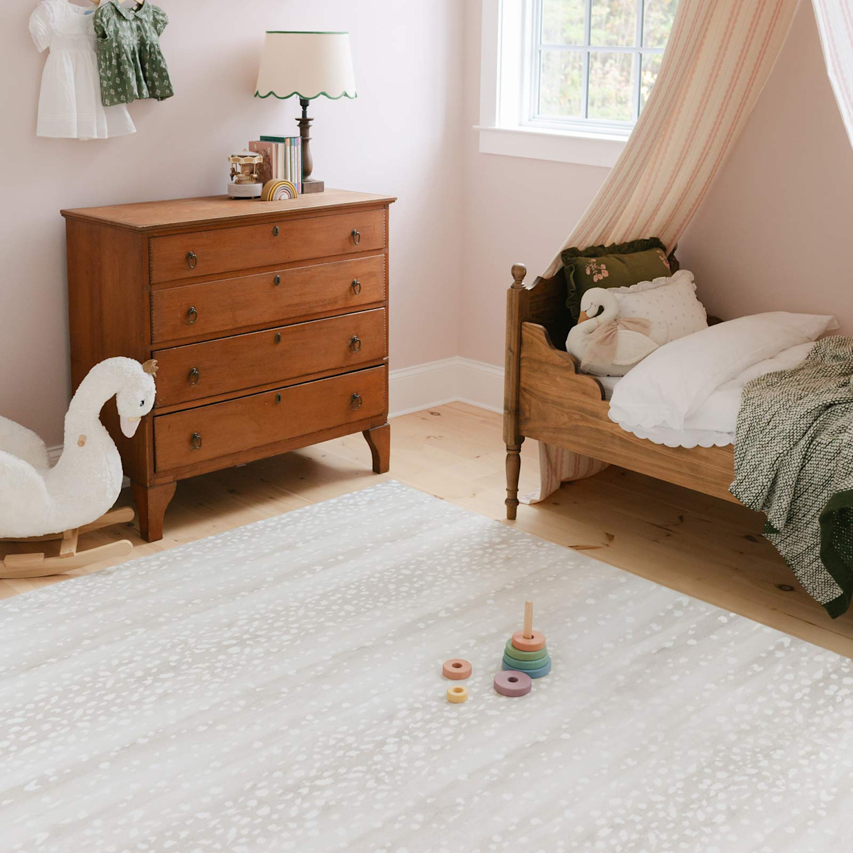 House of Noa Little Nomad Play Mat | Fawn - Shea, 6X8.
