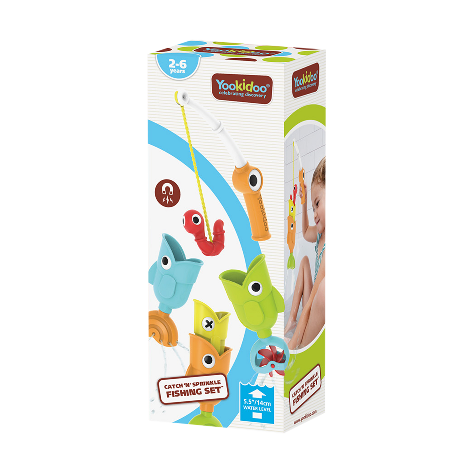 Yookidoo Catch 'N' Sprinkle Fishing Set.
