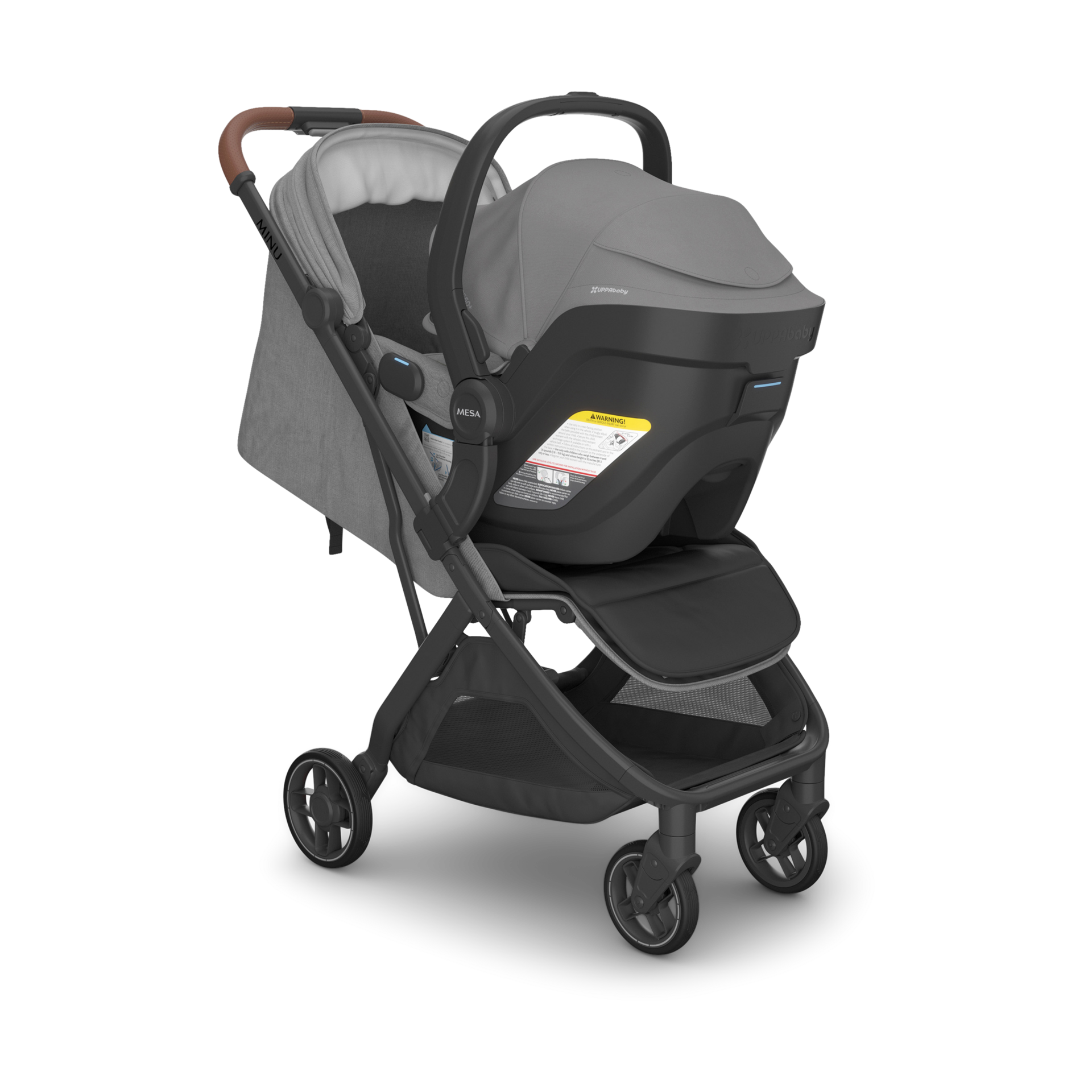 UPPAbaby Minu V3 Stroller, Mesa V3 & Car Seat Adapters - Greyson.