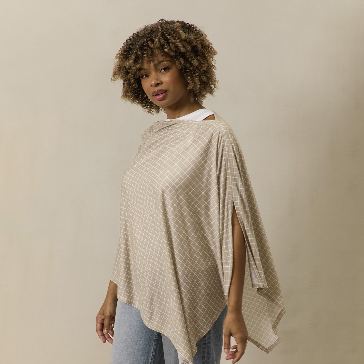 Solly Baby Nursing Cover - Heritage Check.