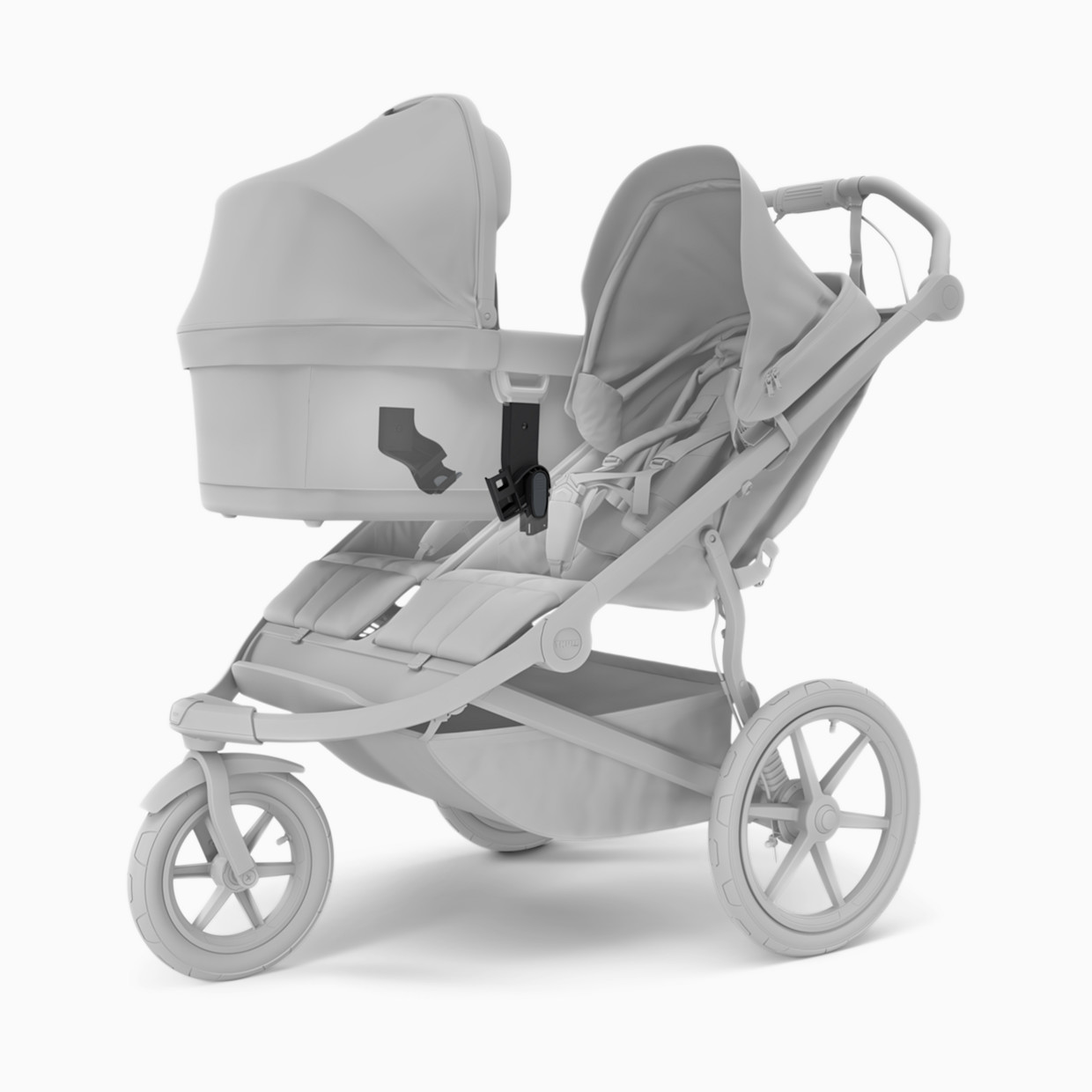 Thule Urban Glide 3 Double Bassinet Adapters - Black.