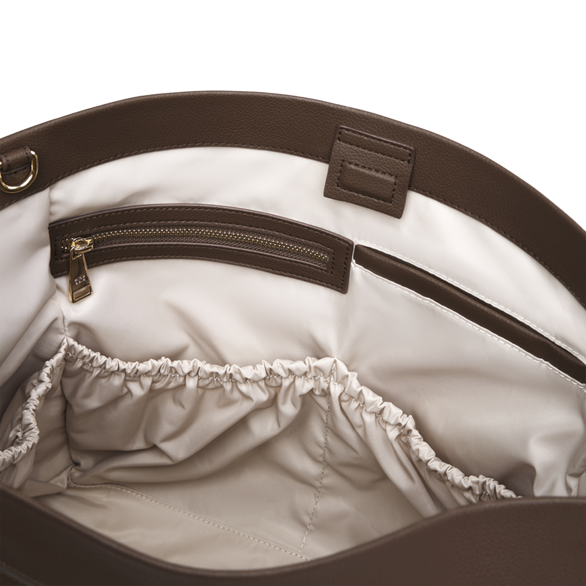 Mina Baie Harlow Diaper Bag Tote - Coco, Full.