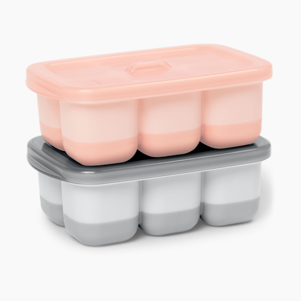 Skip Hop Easy-Fill Freezer Trays - Grey/Coral.