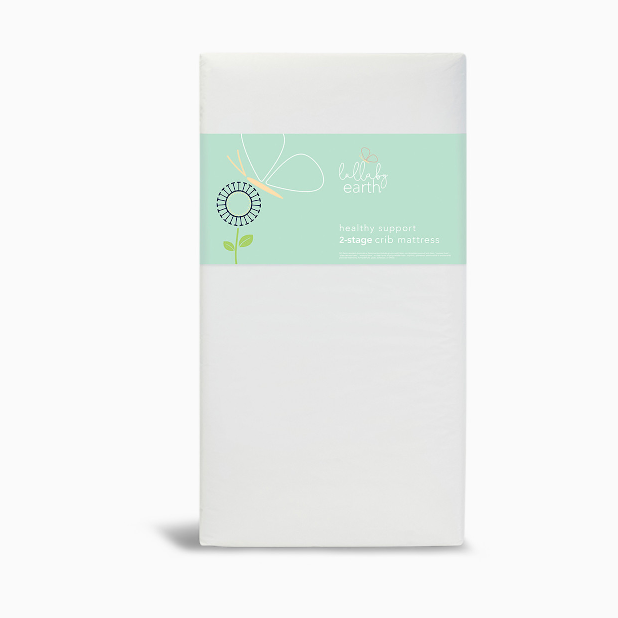 Lullaby Earth 2-Stage Super Lightweight Crib Mattress.