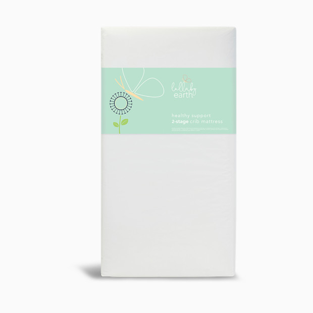 Lullaby Earth 2-Stage Super Lightweight Crib Mattress.