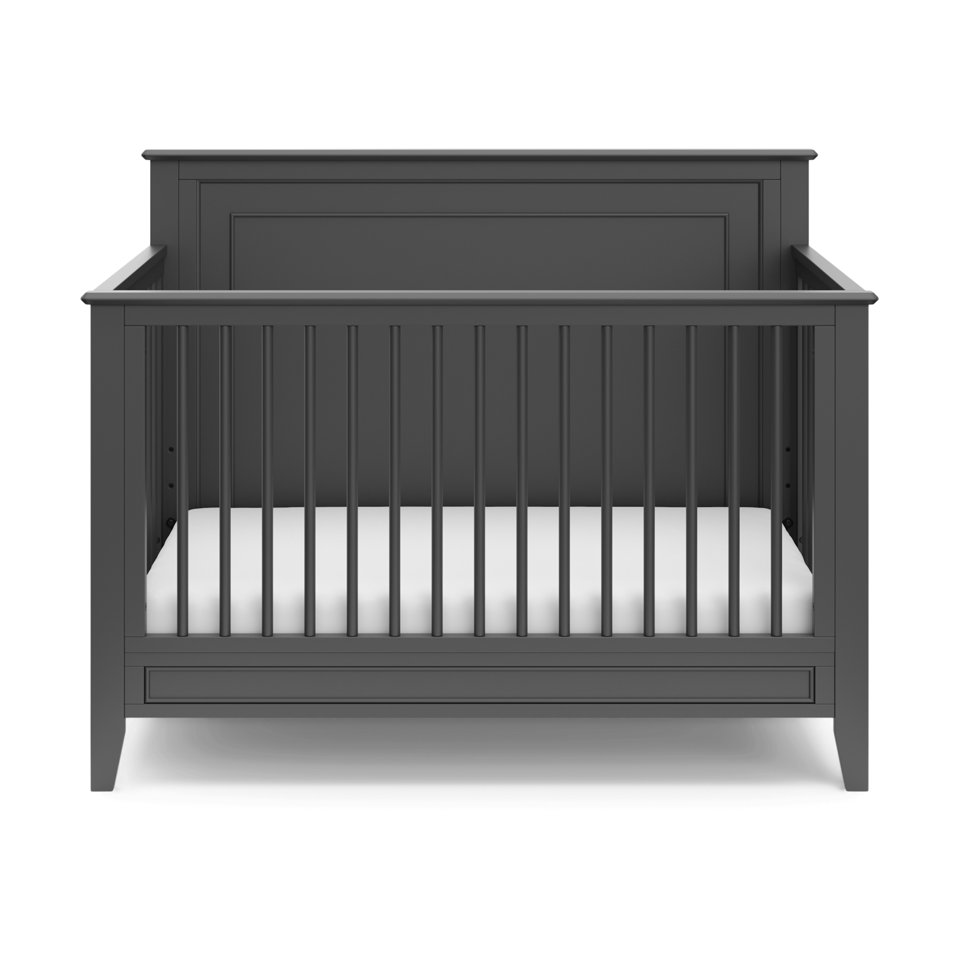 Storkcraft Solstice 4-in-1 Convertible Crib - Gray.