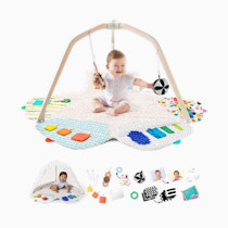 LOVEVERY | The Play Gym | Award Winning For Baby , Stage-Based Developmental Activity Gym & Play Mat for Baby to Toddler