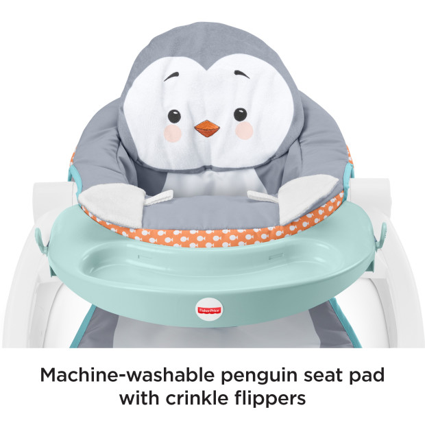 Fisher-Price Sit-Me-Up Floor Seat with Tray - Penguin Island.