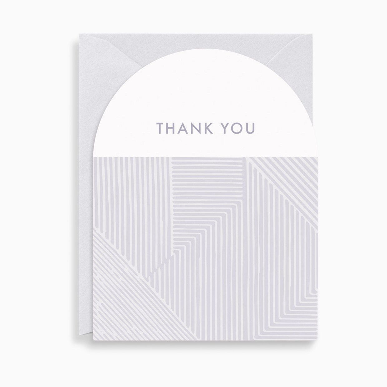 Paper Source Diecut Arch Thank You Card Set (10).