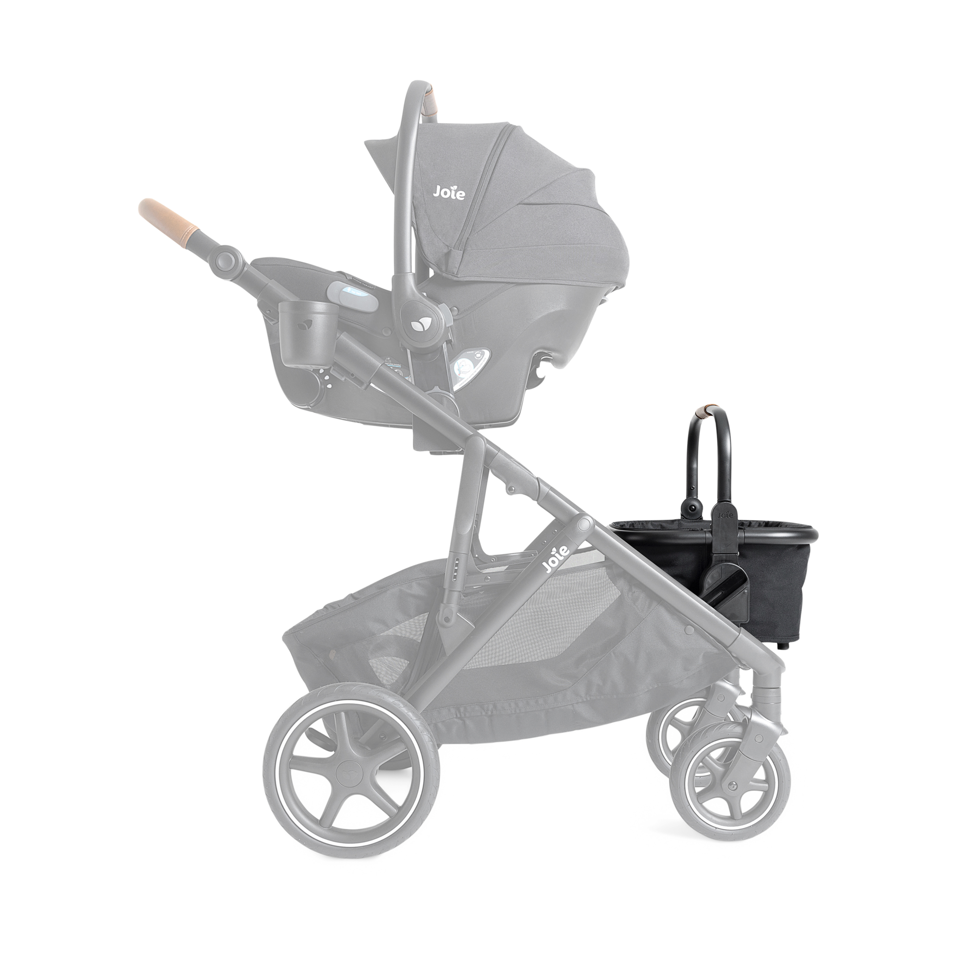 Joie Chive Accessory Basket - Black.