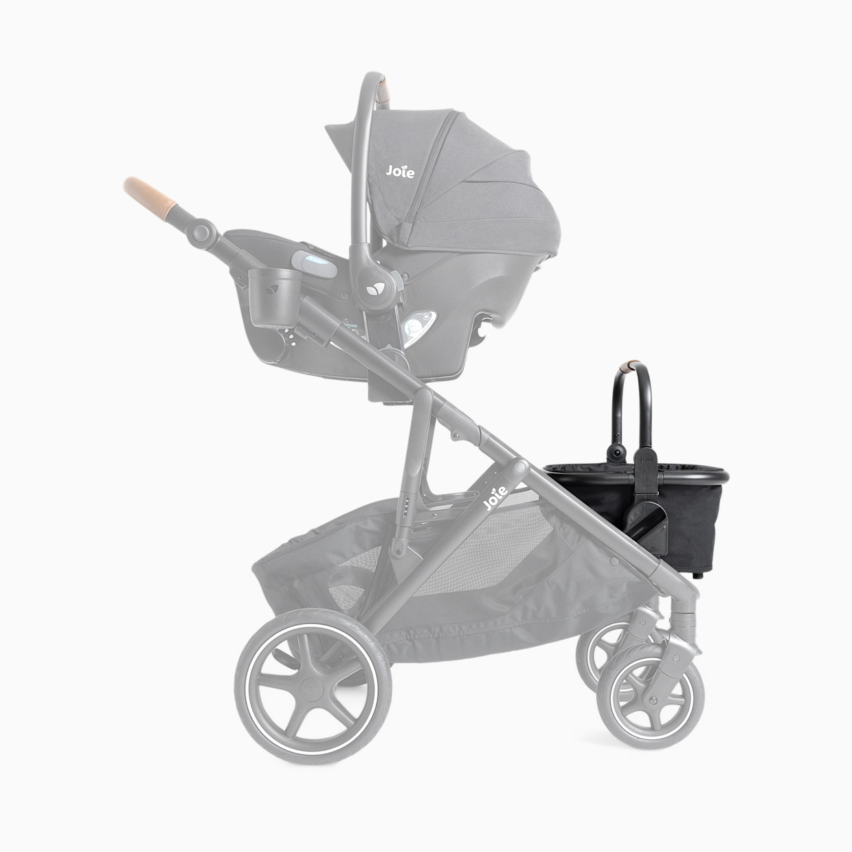 Joie Chive Accessory Basket - Black.