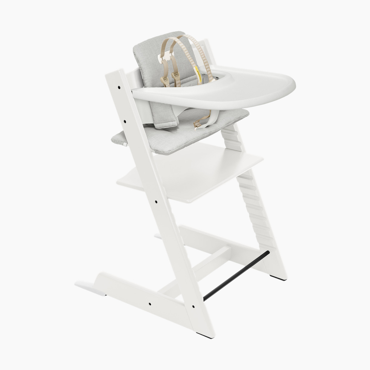 Stokke Tripp Trapp High Chair Complete² - White/Nordic Grey/White Tray.