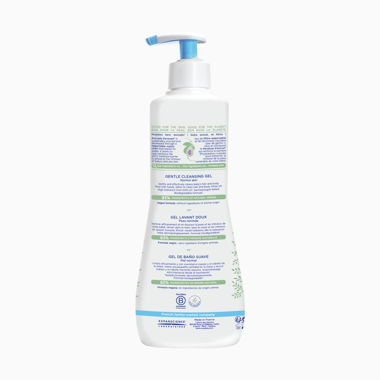 Mustela Gentle Cleansing Gel - 16.9 Fl. Oz.