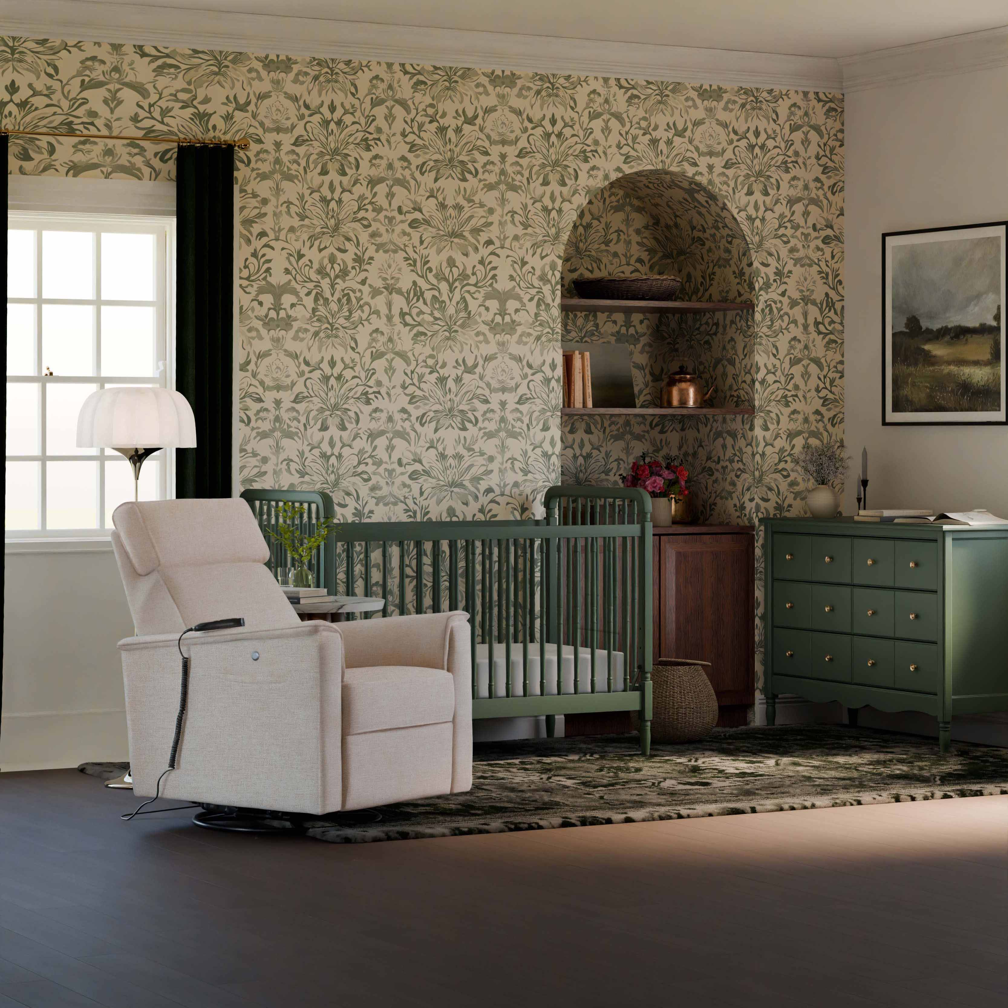 Namesake Liberty 6-Drawer Assembled Dresser - Forest Green.