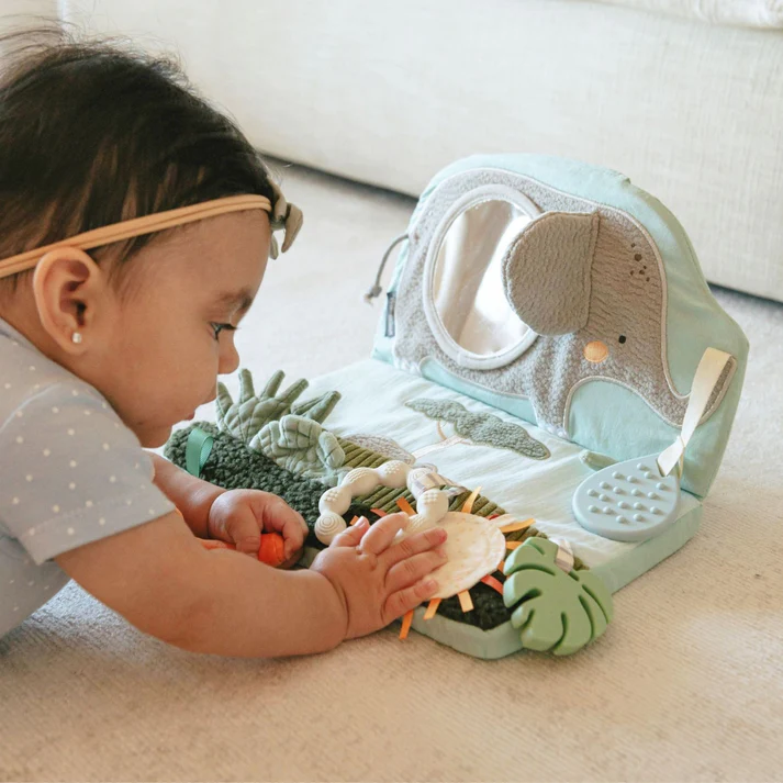 Wonder & Wise Elephant Tummy Toy.
