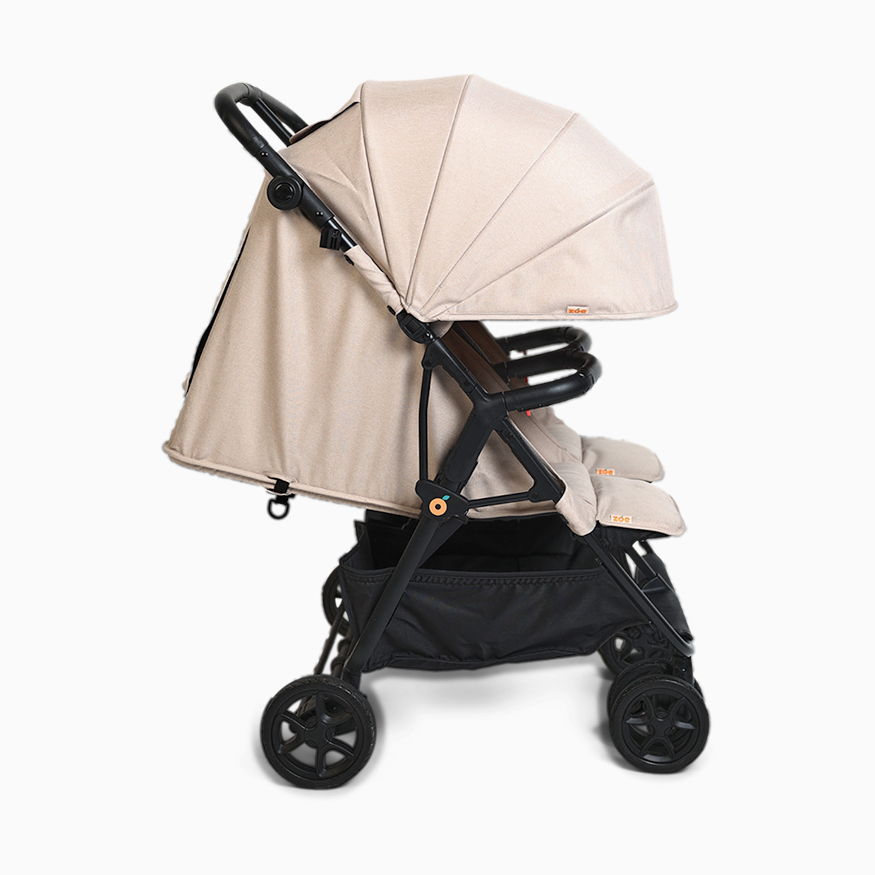 Zoe Twinᵛ³ Double Stroller - Sand.