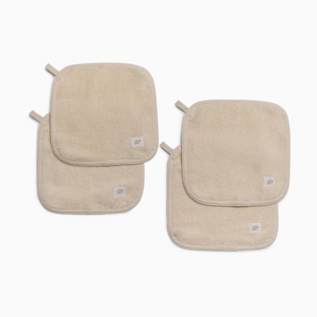 Tiny Kind Organic Cotton Washcloths (4 Pack).