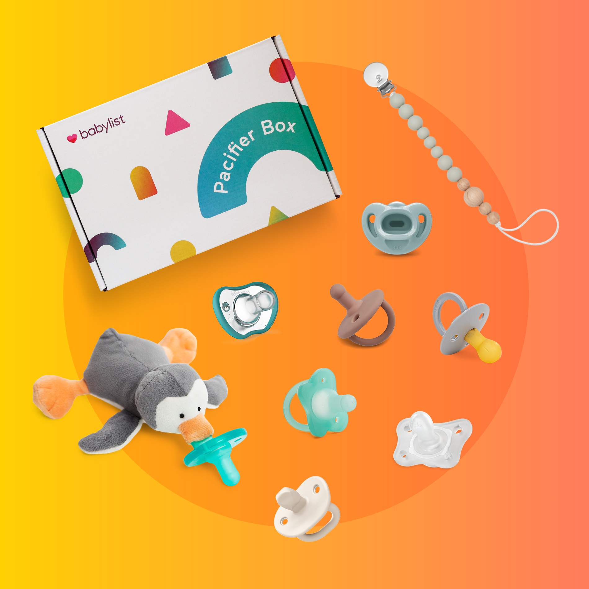 Babylist Pacifier Box (8 Pacifiers) Babylist Shop