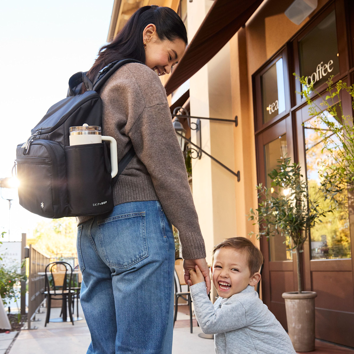 Skip Hop Forma Next Backpack Diaper Bag - Black.