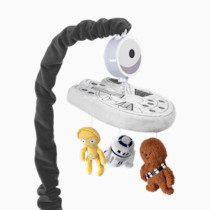 Lambs & Ivy Star Wars Signature Millennium Falcon Musical Baby Crib Mobile Toy
