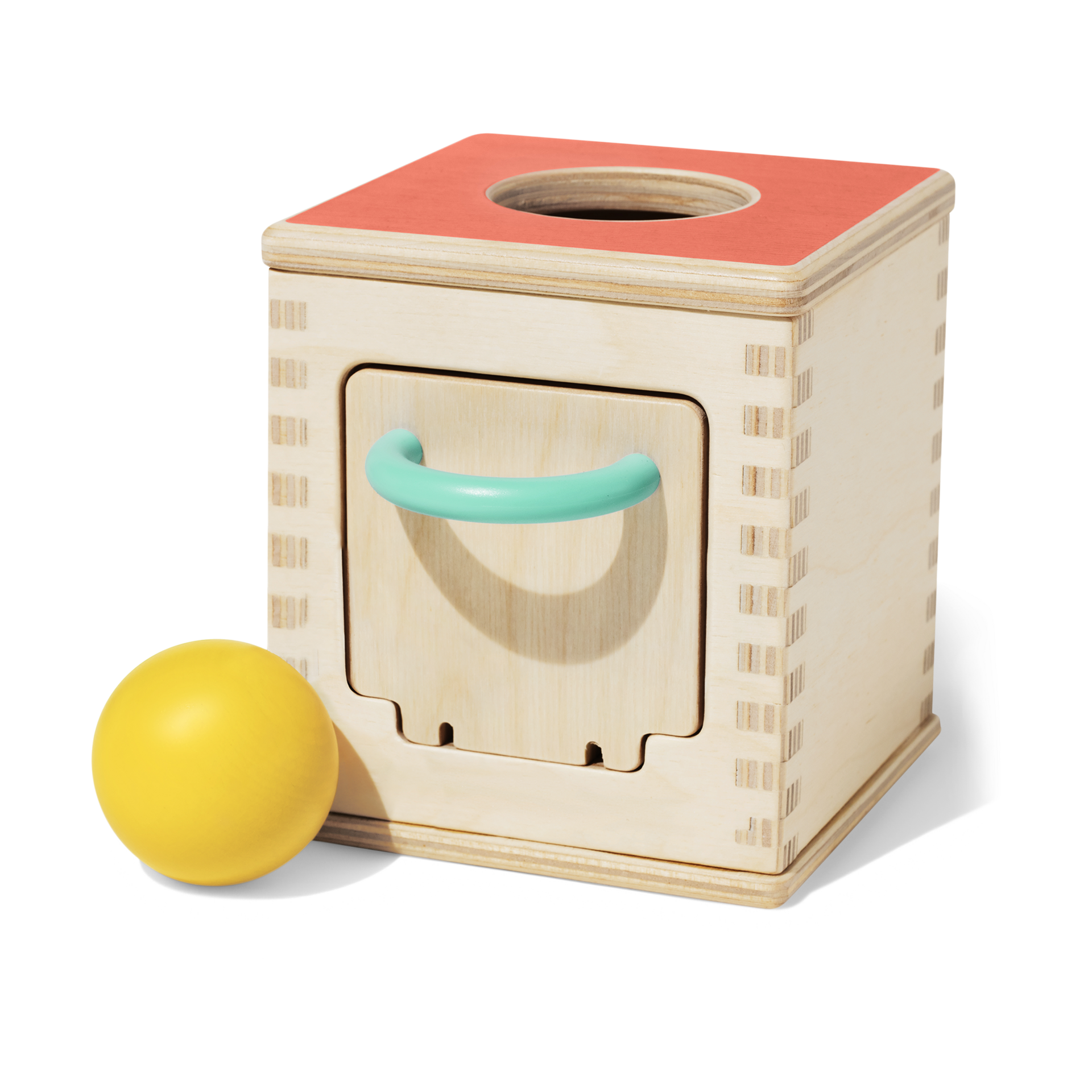 Lovevery Hide & Find Drop Box, Baby Toy.