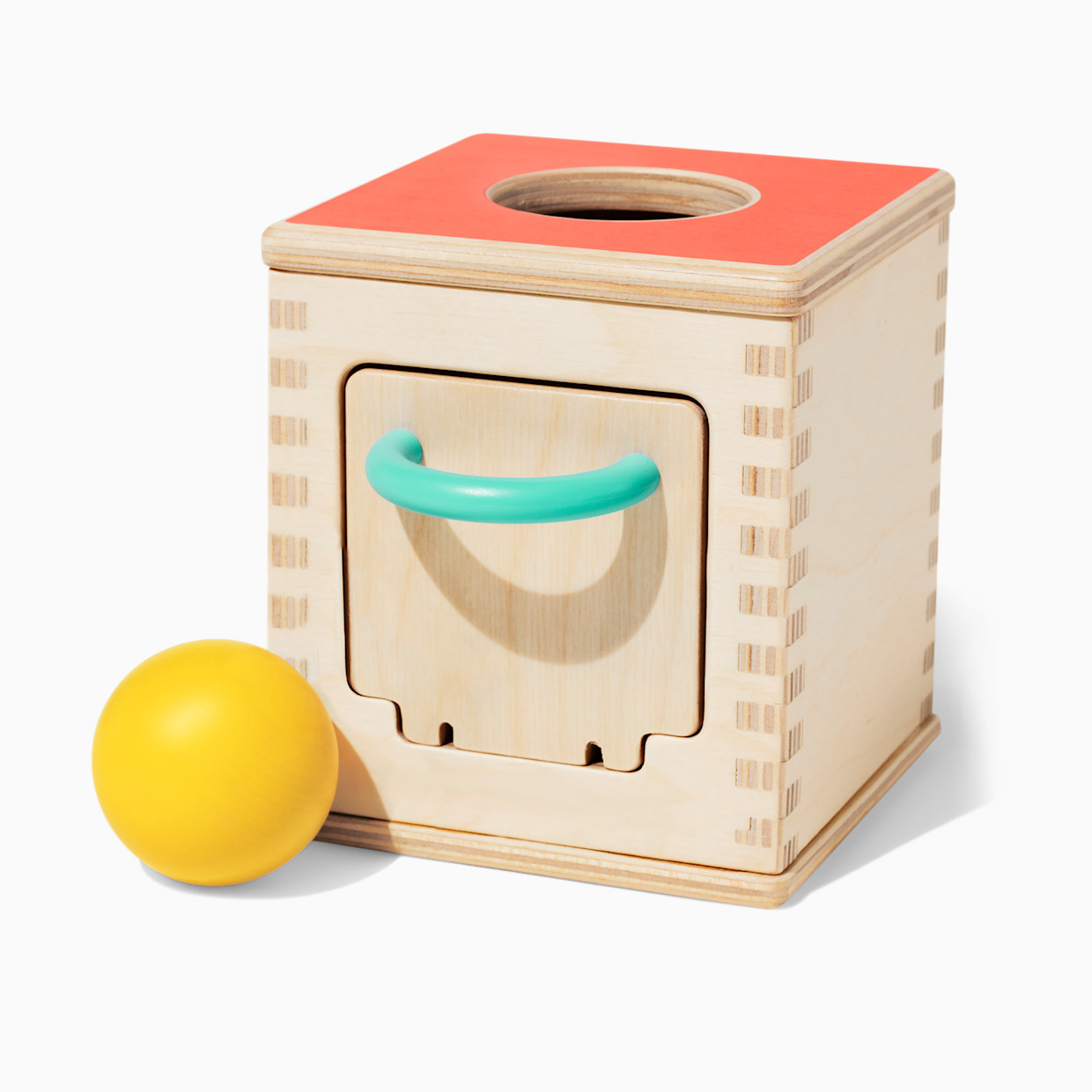 Lovevery Hide & Find Drop Box, Baby Toy - 9 Months+.