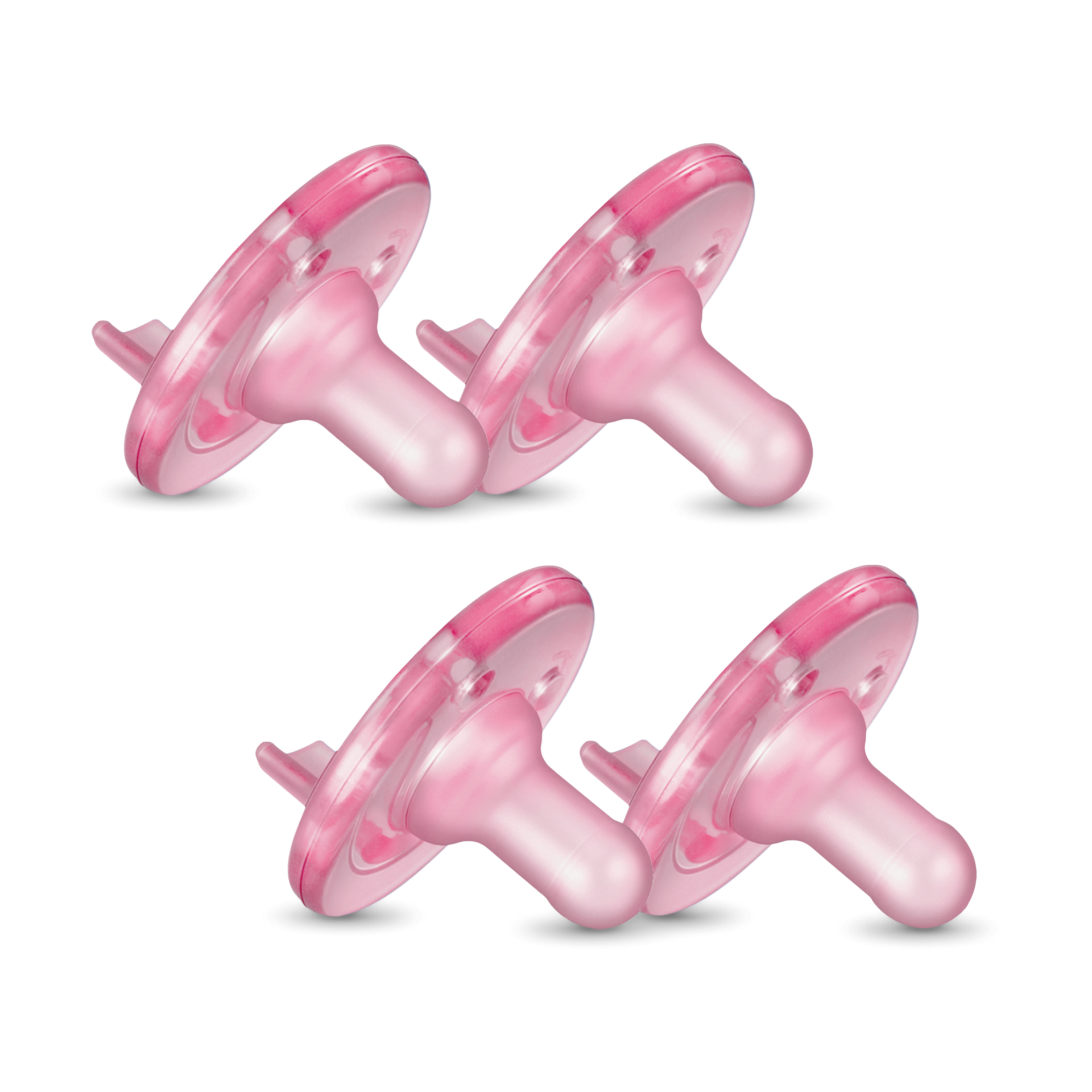 Philips Avent Soothie, 3-18 months (4 pack) Pink, Babylist Shop