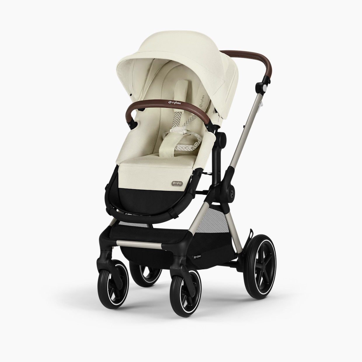 Cybex EOS Lux 2-in-1 Stroller - Seashell Beige.