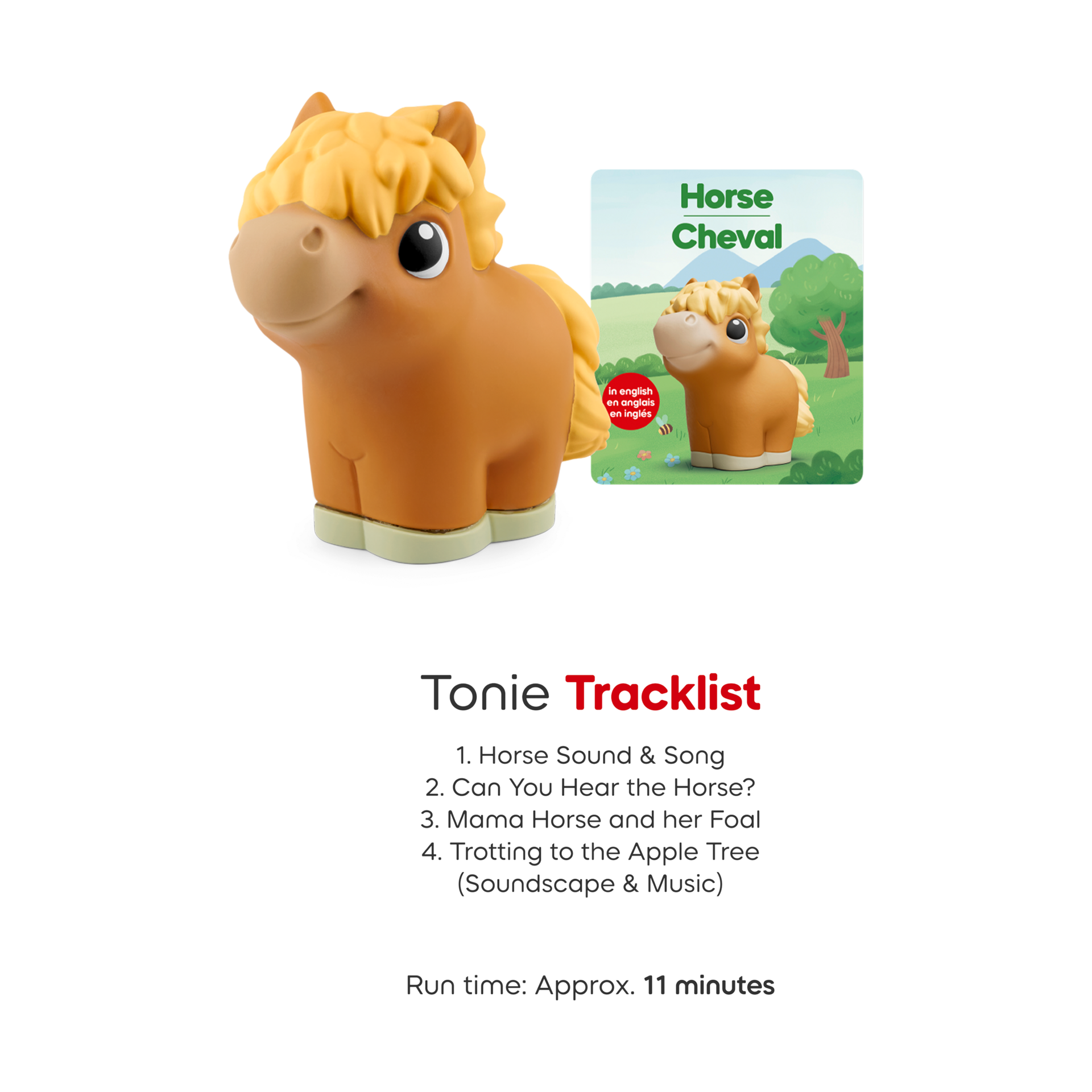 tonies My First Tonies Set, Toddler 1+ - Farm 3-Pack Set.