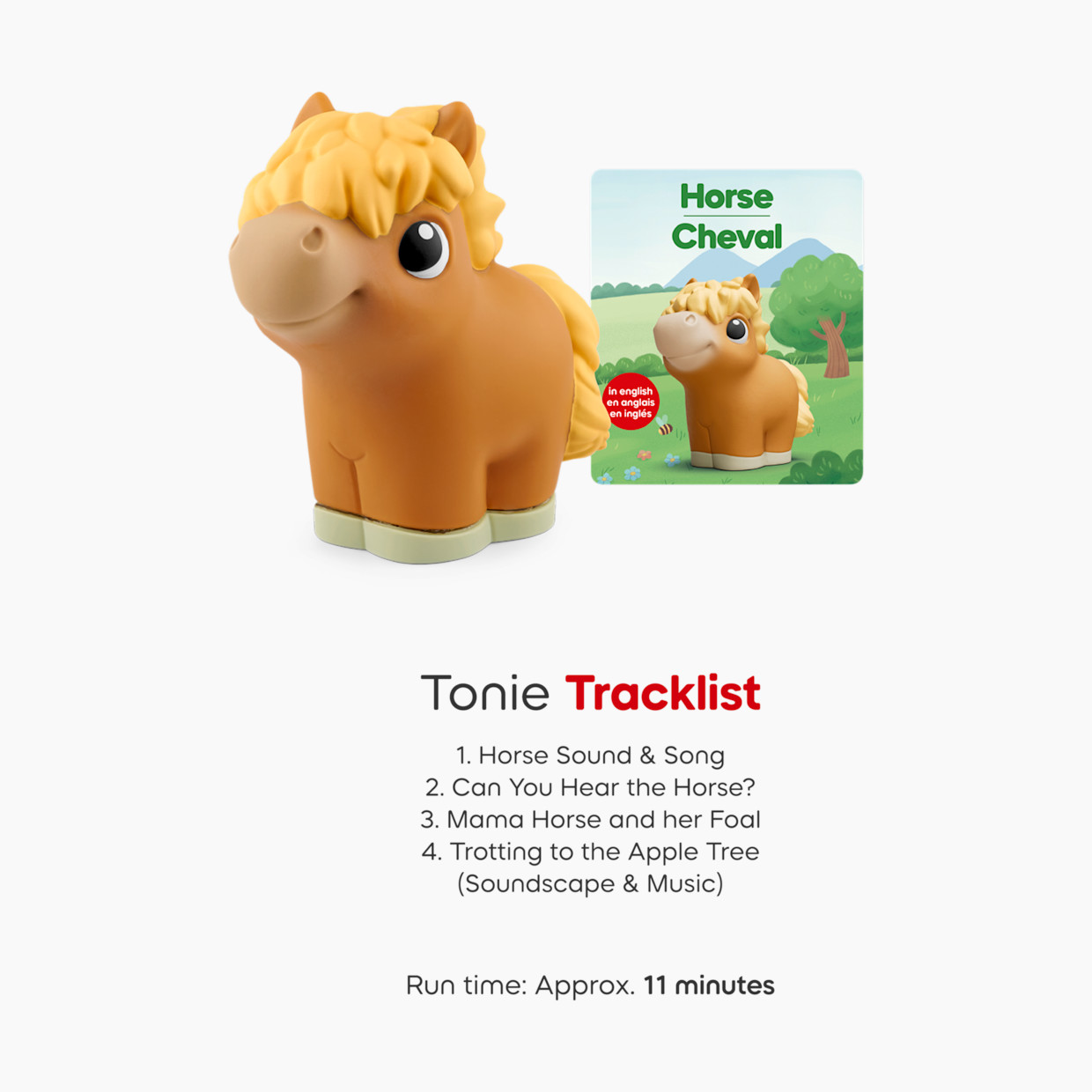 tonies My First Tonies Set, Toddler 1+ - Farm 3-Pack Set.
