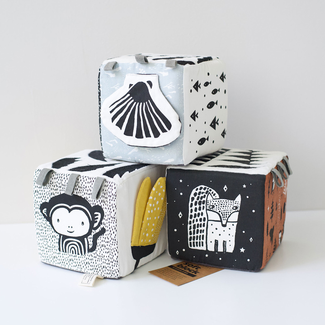 Wee Gallery Soft Block - Ocean.