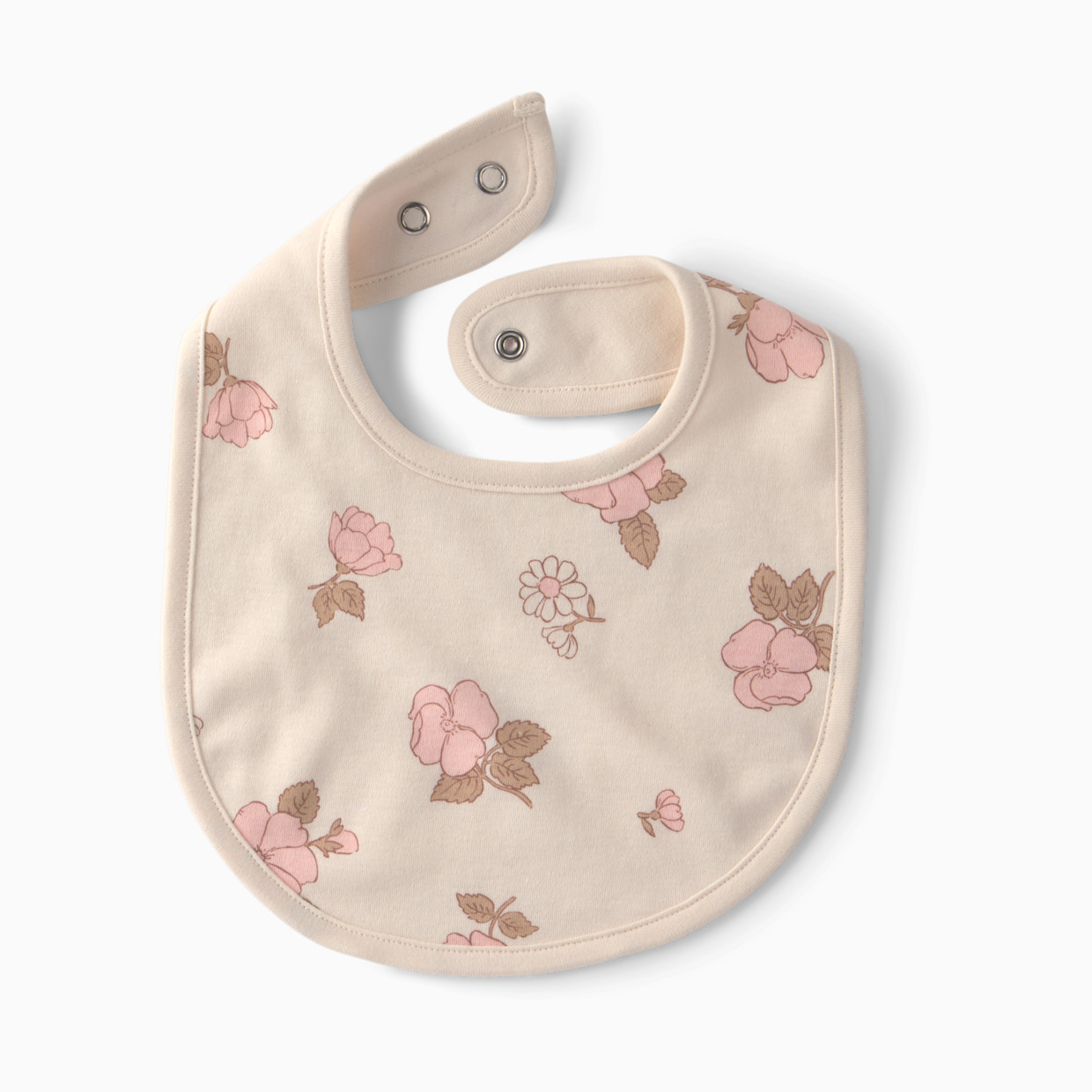 Carter's Bibs (3 Pack) - Pink/Ivory Floral, Osz.