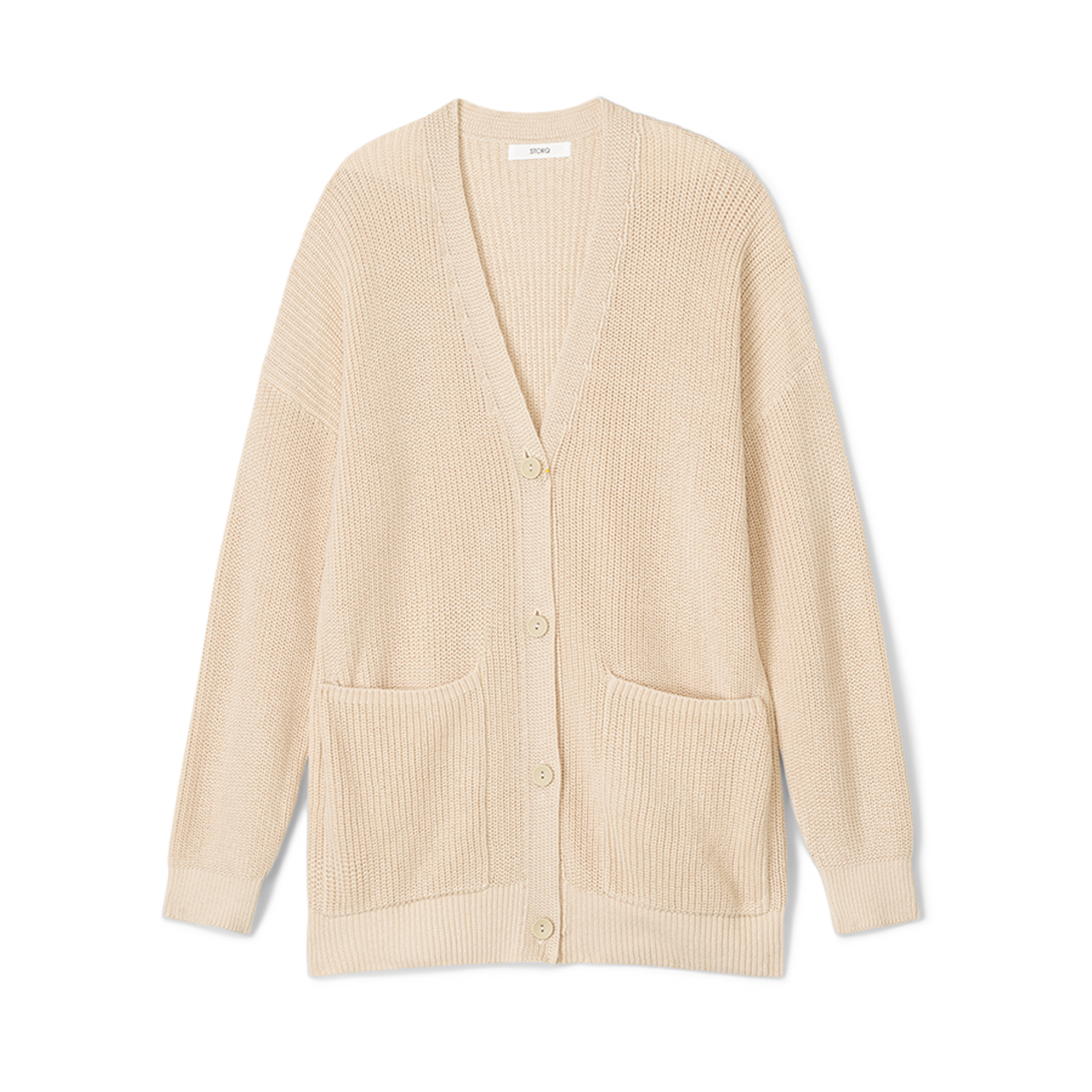 Storq Cuddle Up Cardigan - Natural, Xs/S.