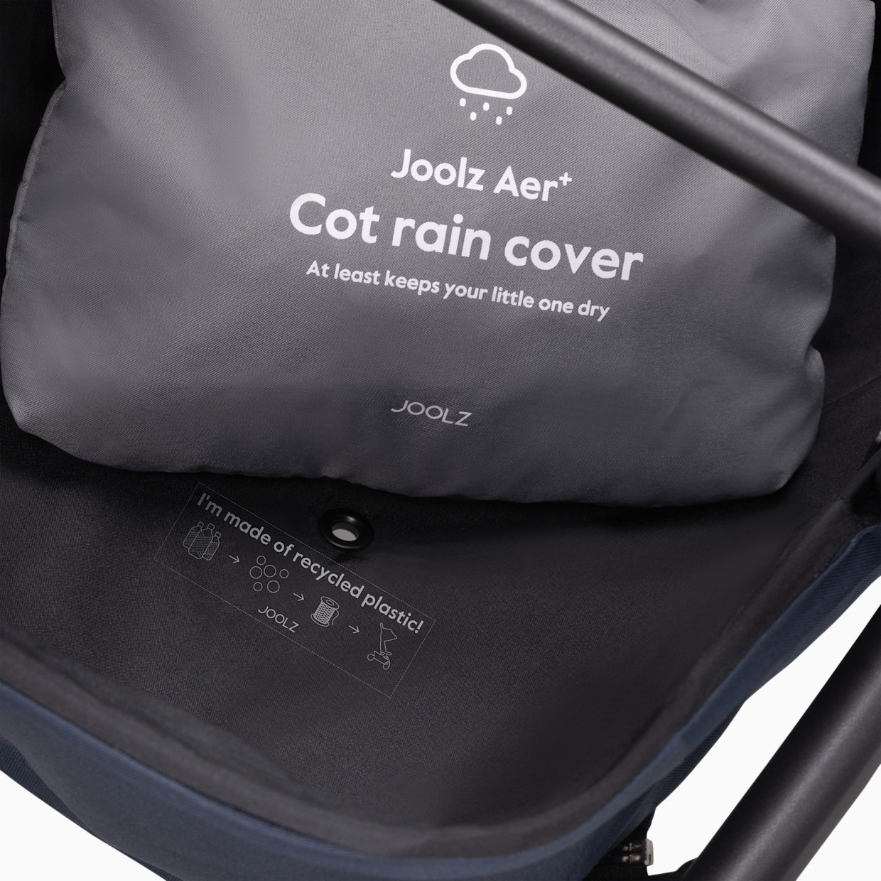 Joolz Aer+ Bassinet Raincover.