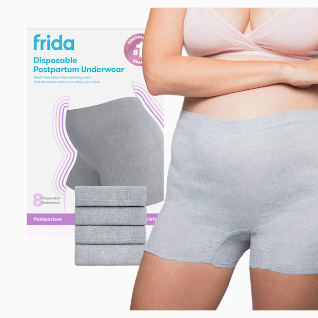Frida Mom Disposable Boyshort Postpartum Underwear.