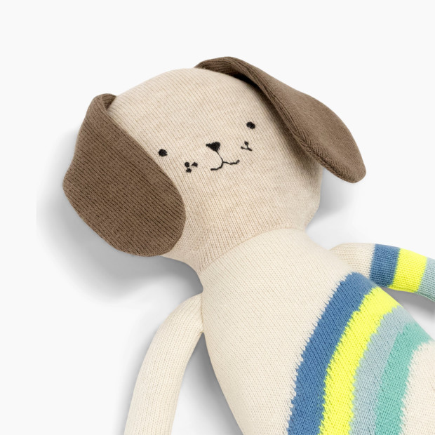MERI MERI Organic Cotton Stuffed Animal - Martin Small Dog Toy.