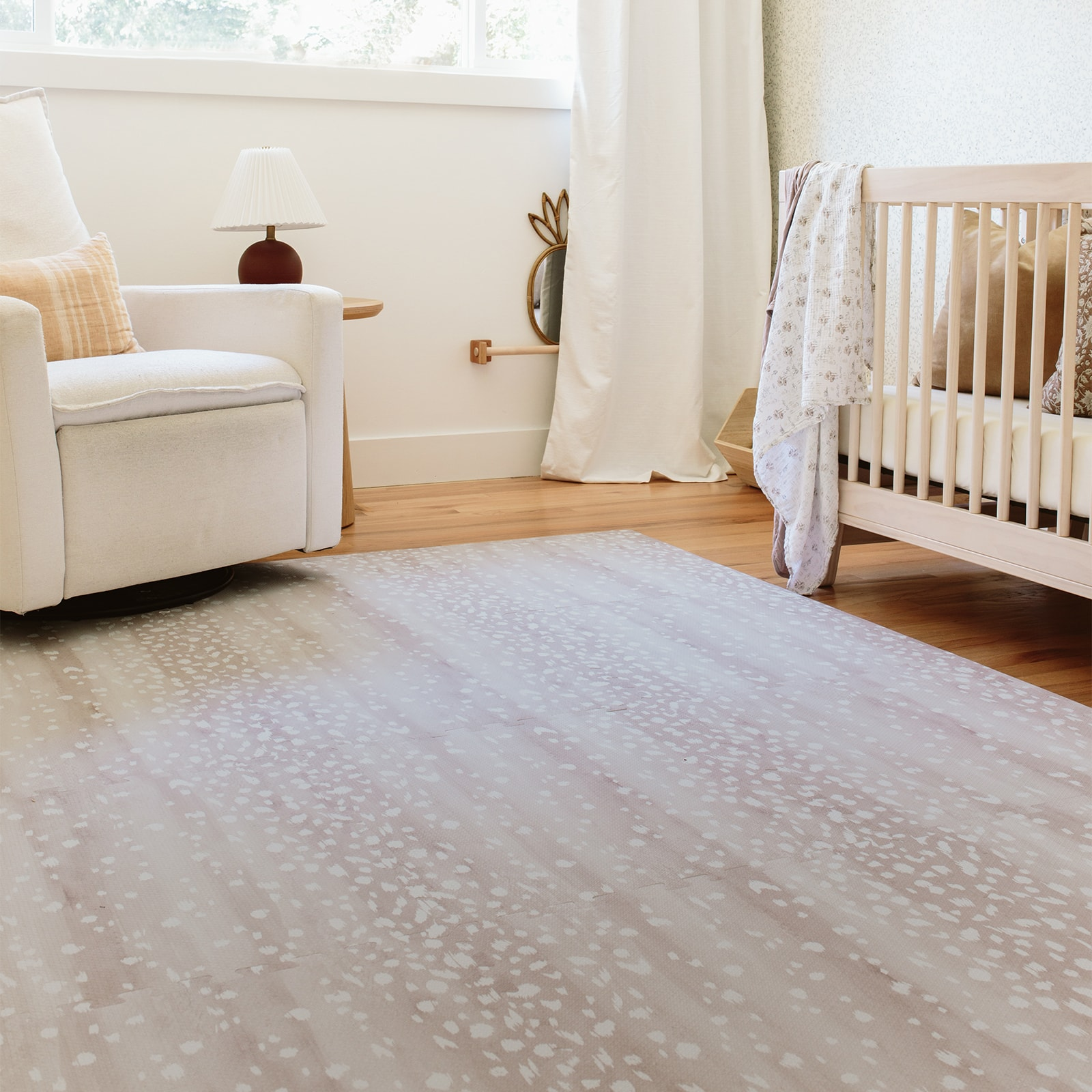 House of Noa Little Nomad Play Mat | Fawn - Brown, 4X6.
